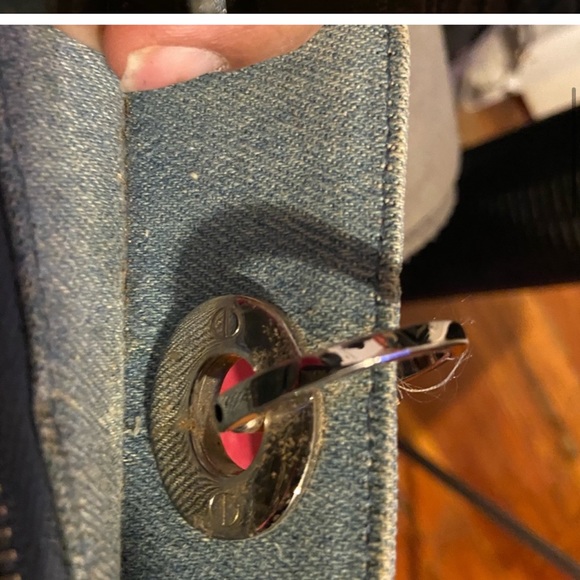 Dior Lady Dior West East Denim studded - Picture 11 of 17